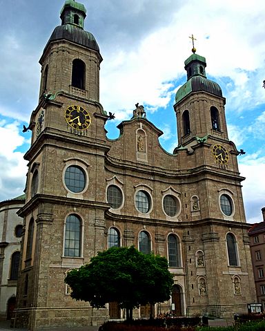 Innsbruck Cathedral (Wikimedia Commons)