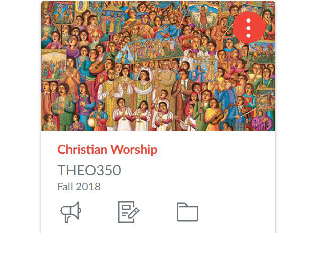 Teaching Liturgy to Undergrads