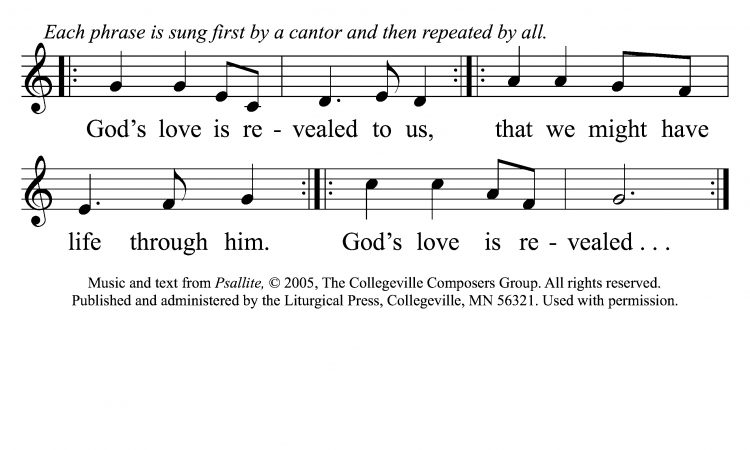 GOSPEL COMMUNION: Baptism of the Lord