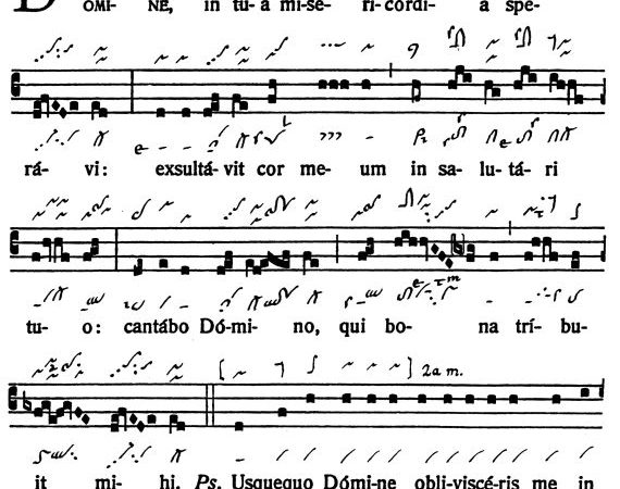 INTROITUS: 7th Sunday in Ordinary Time