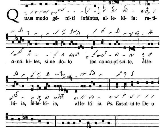 INTROITUS: 2nd Sunday of Easter