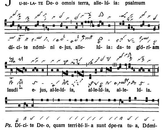 INTROITUS: 3rd Sunday of Easter