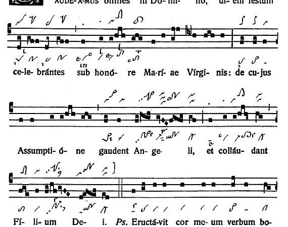 INTROITUS: Assumption of St. Mary