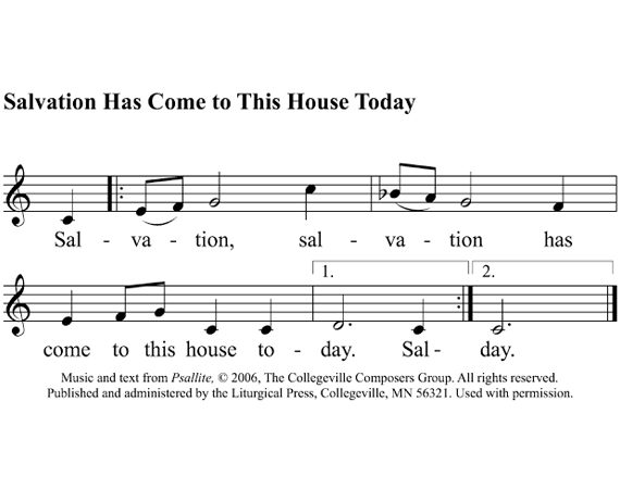 GOSPEL COMMUNION: 31st Sunday in Ordinary Time