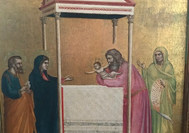 February 2: Anna, the Prophet, Comments On Luke 2, With her Hands