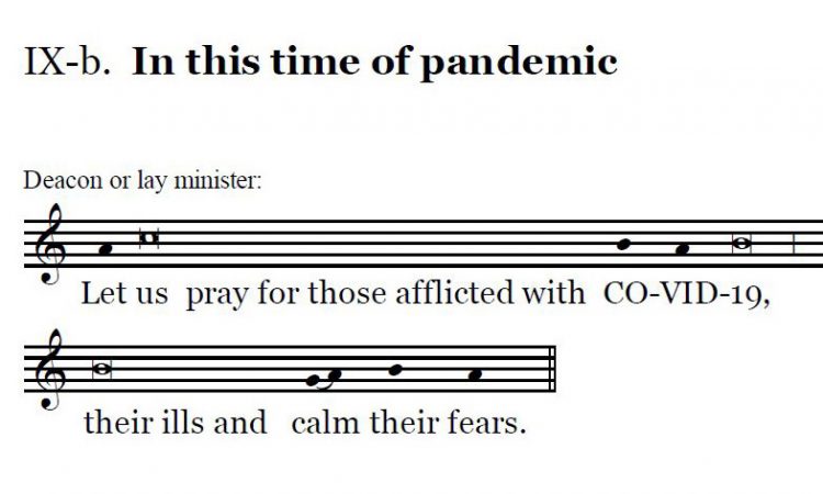 Good Friday Special Intention for the Health Pandemic