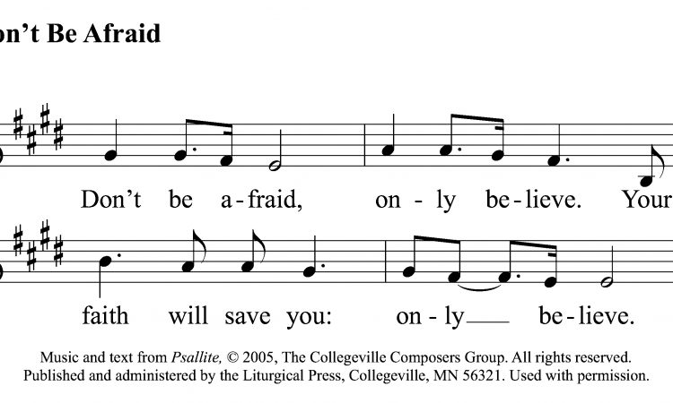 GOSPEL COMMUNION: 13th Sunday in Ordinary Time