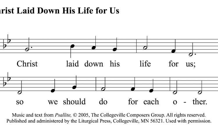 GOSPEL COMMUNION: 25th Sunday in Ordinary Time