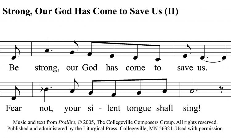 GOSPEL COMMUNION: 23rd Sunday in Ordinary Time