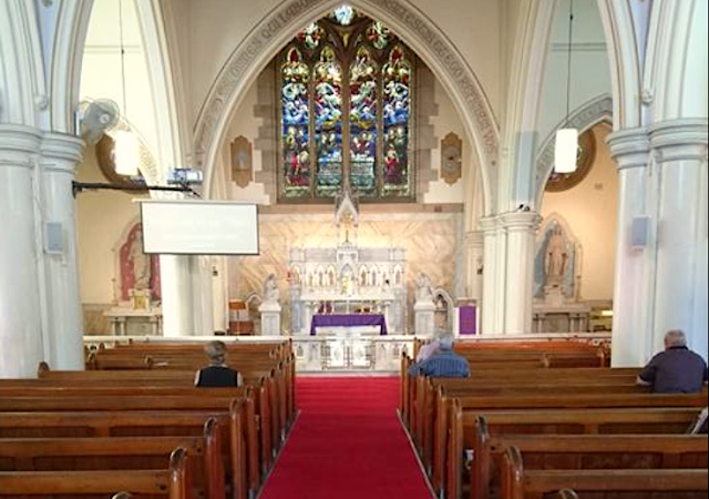 Help! A parish wants to put in screens. What would you say?