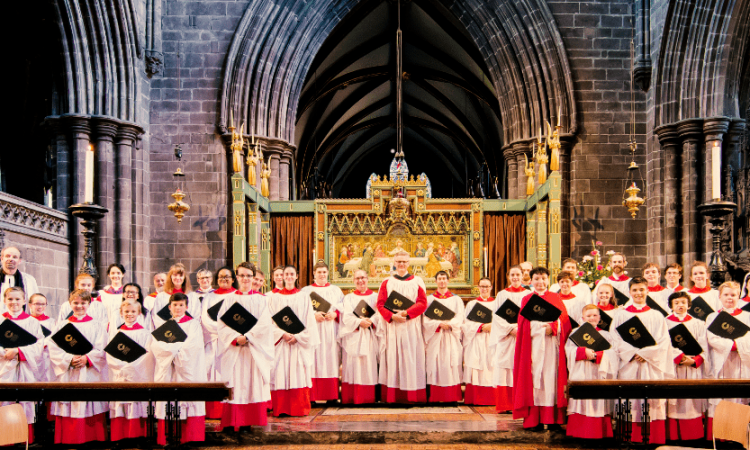 Chester Cathedral carbon neutral: No printed worship aids