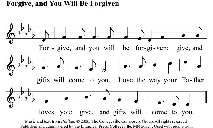 GOSPEL COMMUNION: 7th Sunday in Ordinary Time