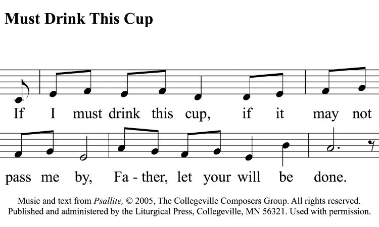 GOSPEL COMMUNION: Palm Sunday of the Lord’s Passion