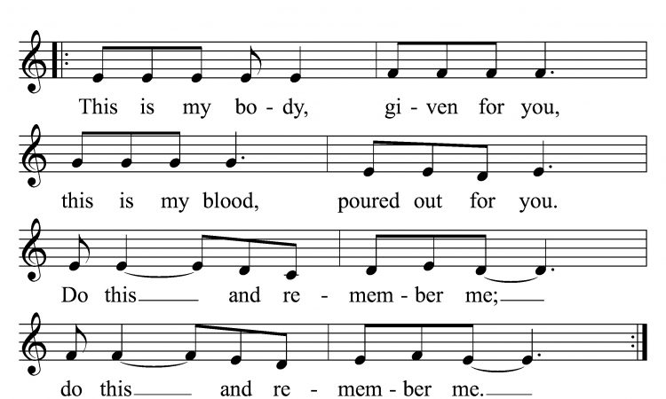 GOSPEL COMMUNION: Holy Thursday and Good Friday