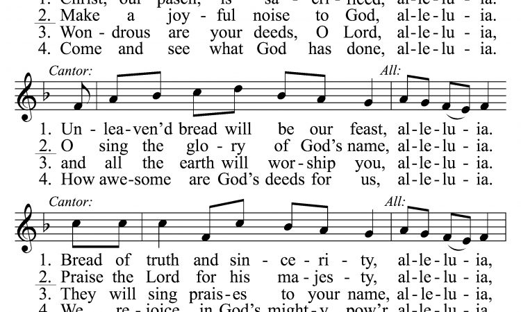 GOSPEL COMMUNION: Easter Vigil/Easter Sunday
