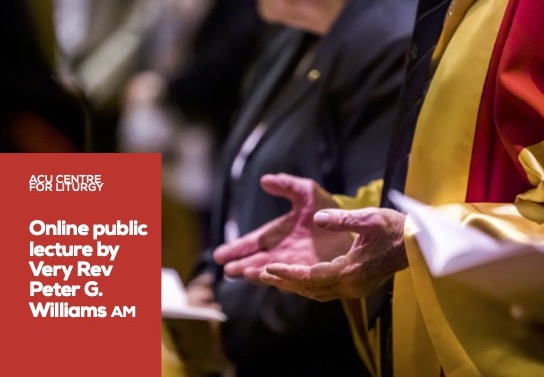 Very Rev. Peter Williams to offer online lecture