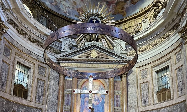 Renovated Sanctuary at the Church of the Gesù