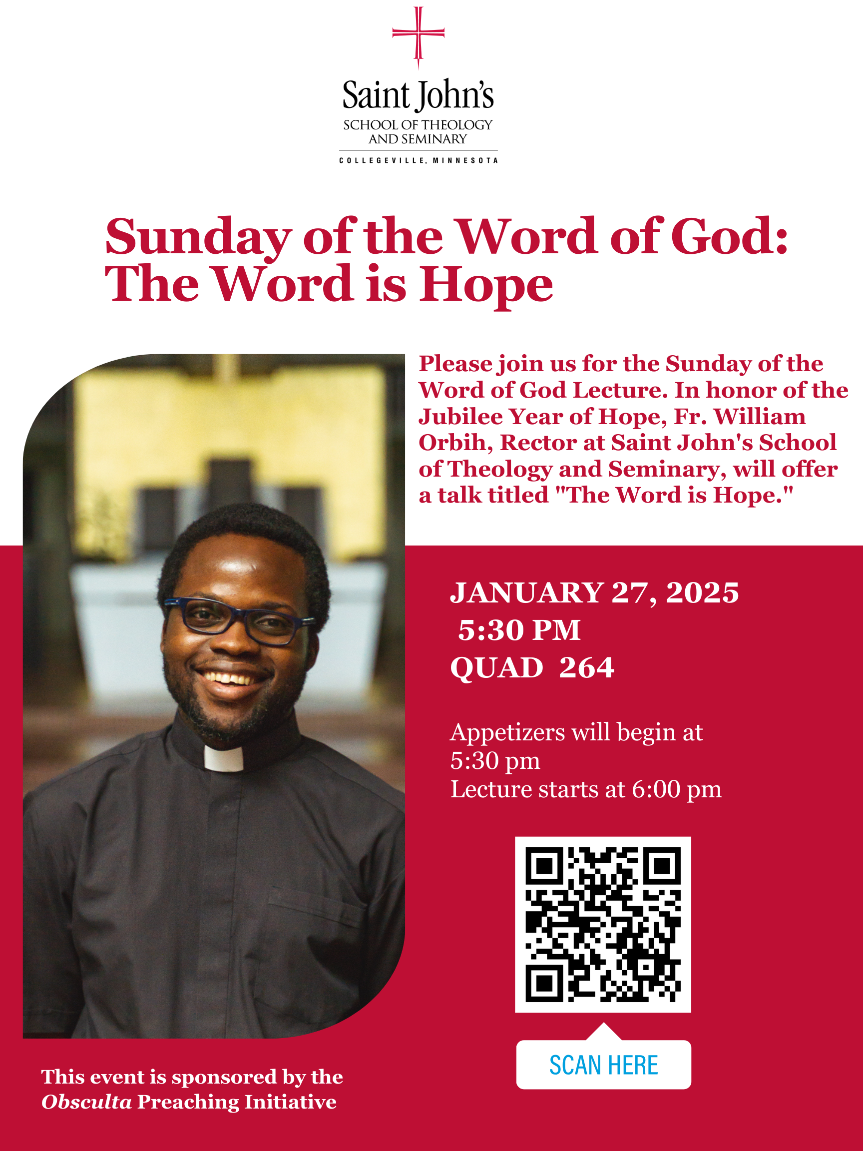 Sunday of the Word of God Lecture: The Word is Hope