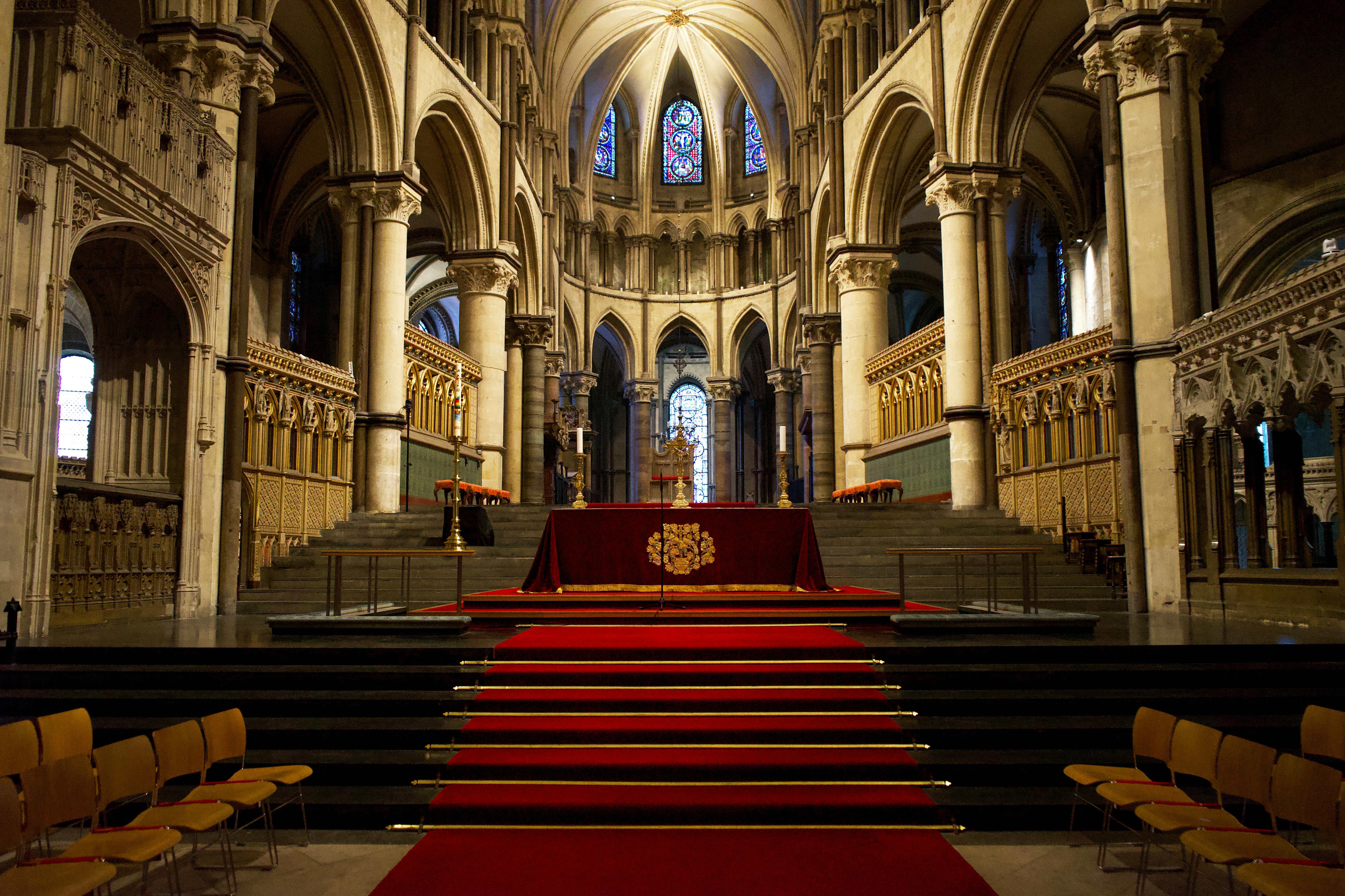 Saint John’s Bible at Installation of Archbishop of Canterbury
