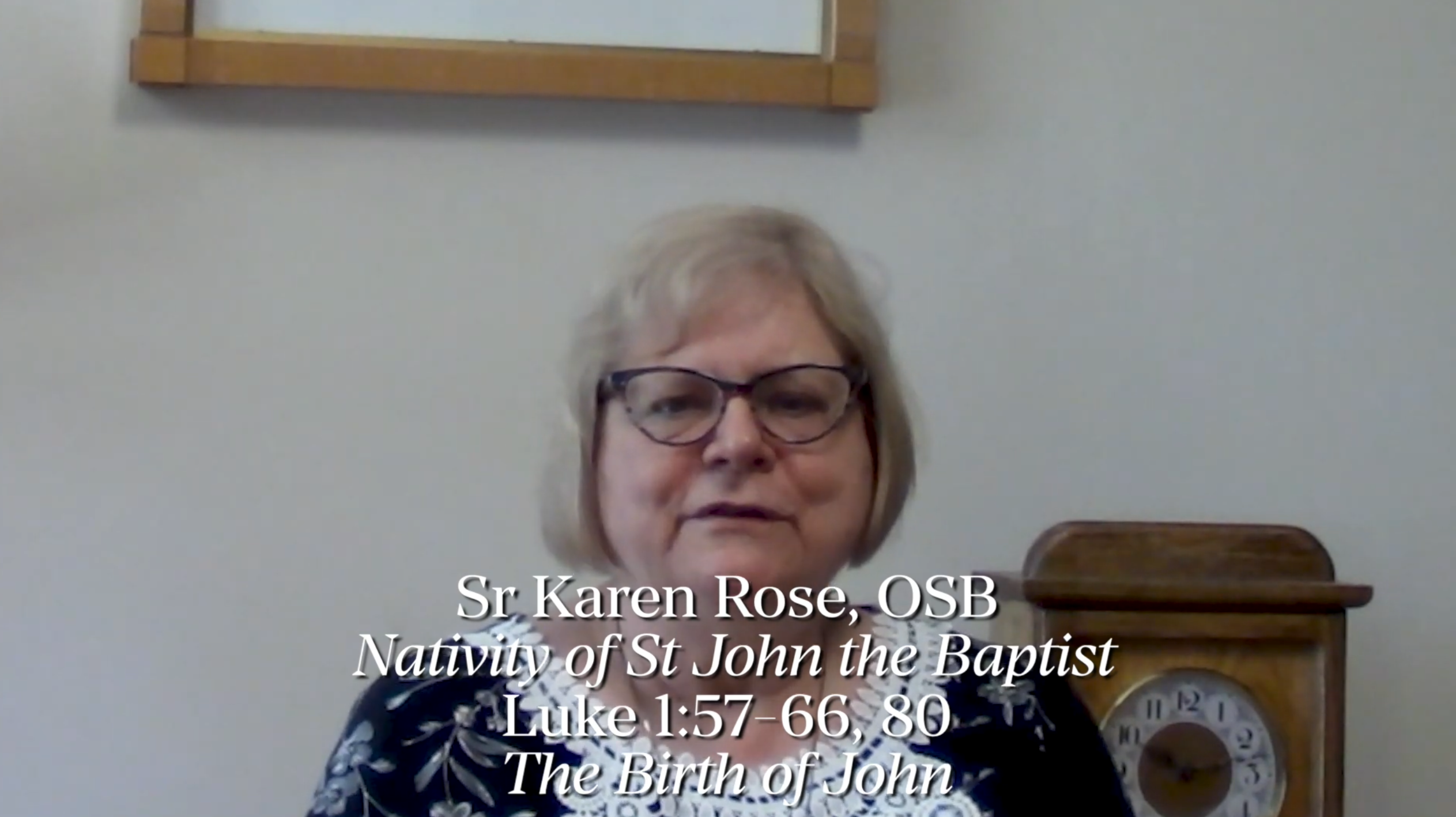 60-Second Sermons: Nativity of St John the Baptist